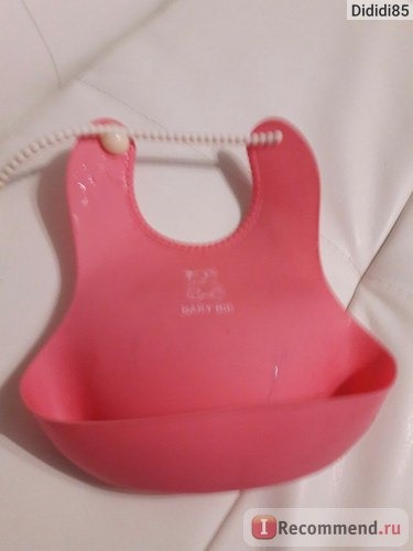 Слюнявчик Aliexpress Baby Infants Bibs Saliva Waterproof Silicone Baby Lunch Bibs Waterproof #2333 фото