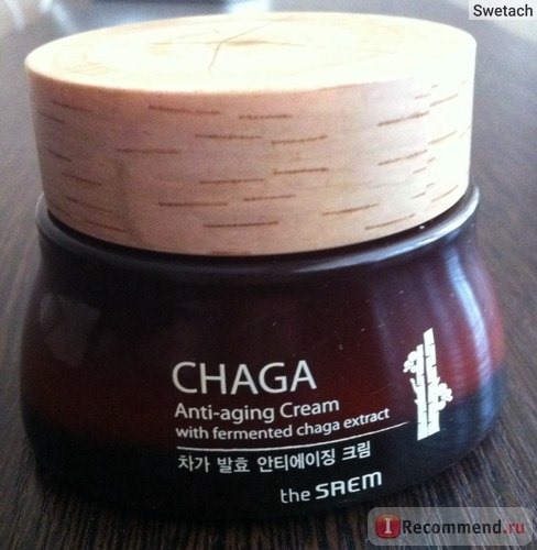 Крем для лица The Saem CHAGA Anti-aging Cream фото