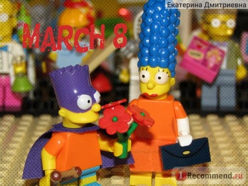 Lego Minifigures The Simpsons фото