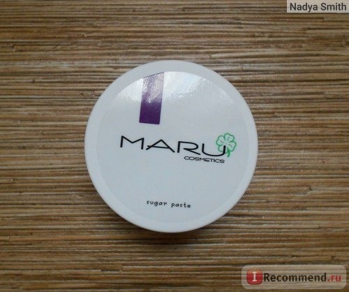 Паста для шугаринга MARU cosmetics твердая фото