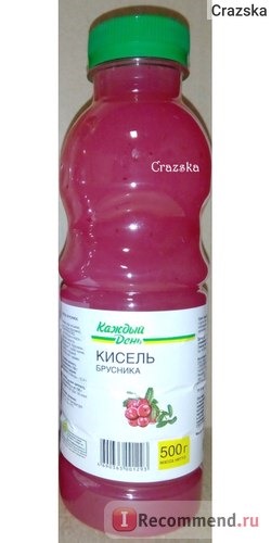 Кисель Каждый день Брусника фото