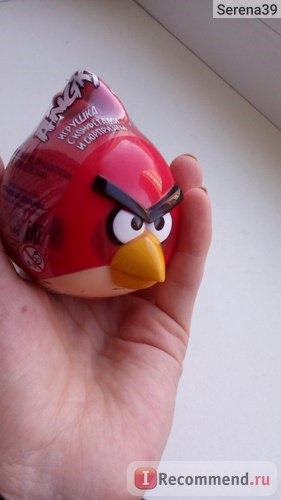 Angry Birds Игрушка с конфетами и сюрпризом 