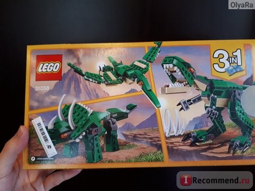 Lego Creator 31058 Грозный динозавр фото