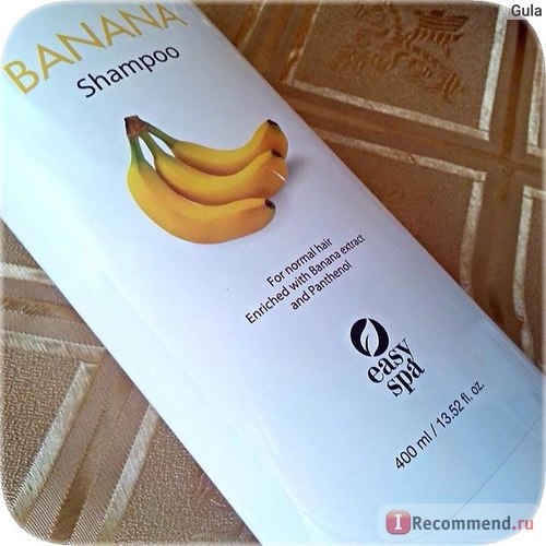Шампунь Easy Spa Banana (Банан) для нормальных волос фото