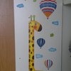Наклейка-ростомер Aliexpress Жираф New Giraffe Kids Growth Chart Height Measure For Home/Kids Rooms DIY Decoration Wall Stickers 6461 фото