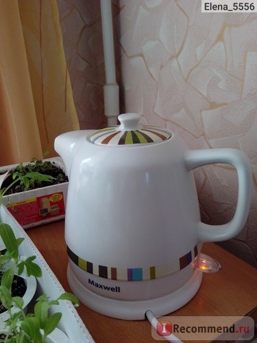 Керамический чайник MAXWELL MW 1046 фото