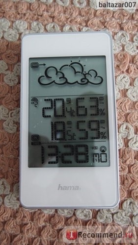 Метеостанция Hama EWS-860 фото