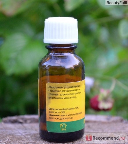 Эфирное масло Aromarti Чайное дерево (экстра) фармакопейное фото
