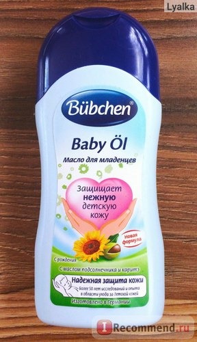 Bubchen Baby oil