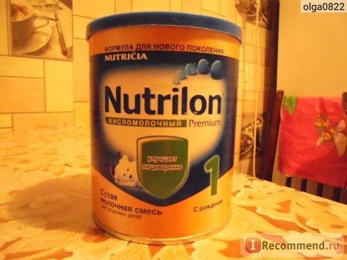 Детская молочная смесь Nutricia Nutrilon кисломолочный фото