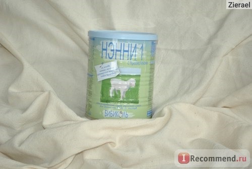 Детская молочная смесь Нэнни 1 с пребиотиками фото
