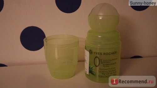 Дезодорант-антиперспирант Ив Роше / Yves Rocher The Vert de Chine (Зелёный чай Китая), обновлённая версия фото