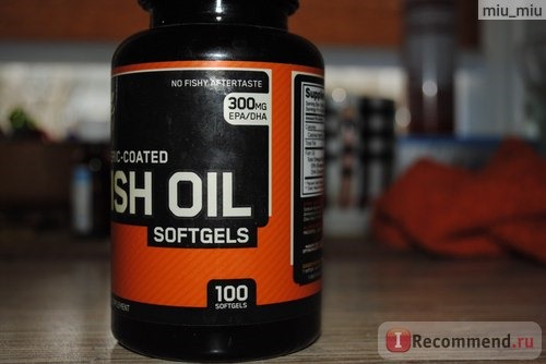 Спортивное питание Optimum Nutrition Fish Oil Softgels фото