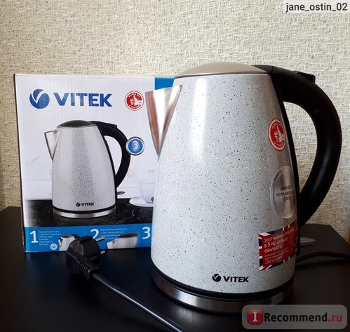 Электрический чайник VITEK VT-1144 GY фото