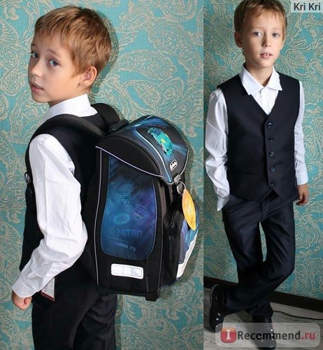 Школьный ранец/рюкзак Herlitz Smart plus Nitro фото