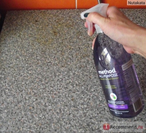 Универсальное чистящее средство Method All-Purpose Natural Surface Cleaner, French Lavender фото