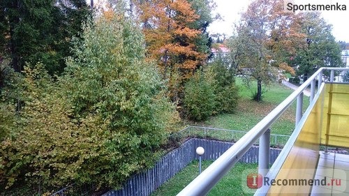 Heliopark Lesnoy - вид с общего балкона