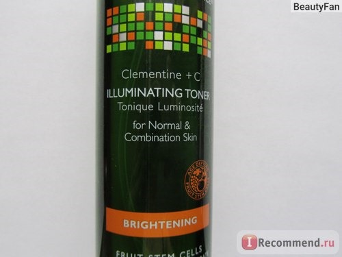 Тоник Andalou Naturals Illuminating Toner, Clementine + C, Brightening фото