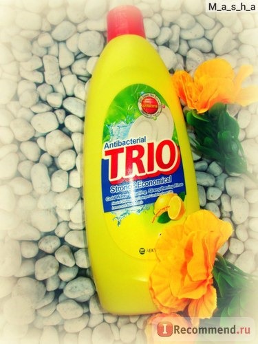 Жидкость для мытья посуды KeraSys TRIO Антибактериальное фото