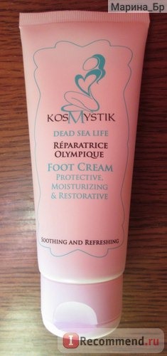 Крем для ног Kosmystik Dead Sea Life Reparatrice Olympique фото