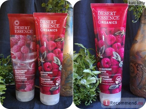 Шампунь Desert Essence Organics Hair Care Red Raspberry Shampoo фото