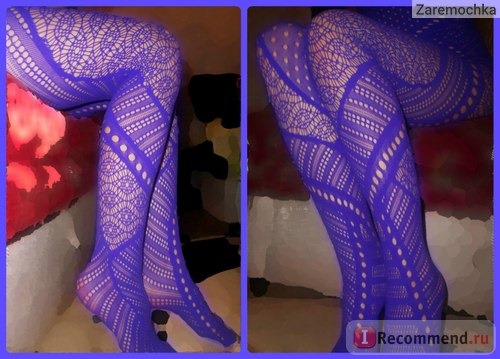 Эротическое белье Aliexpress Lady-Sexy-Babydoll-Fishnet-Lingerie-Crotchless-BodyStocking-Deep-V-Teddy фото