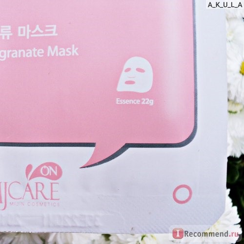 Тканевая маска для лица MJ Care Pomegranate Essence Mask фото