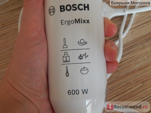 Блендер BOSCH ErgoMixx 600W фото