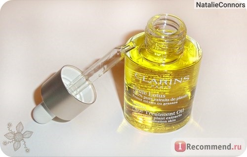 Масло косметическое Clarins Huile Lotus Face Treatment Oil для лица 