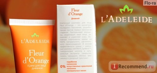 Дневной крем для лица Fleur d'Orange от L’Adeleide. Описание.