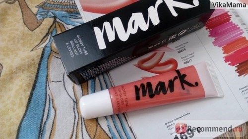 Ослепительный блеск для губ Avon MARK. фото