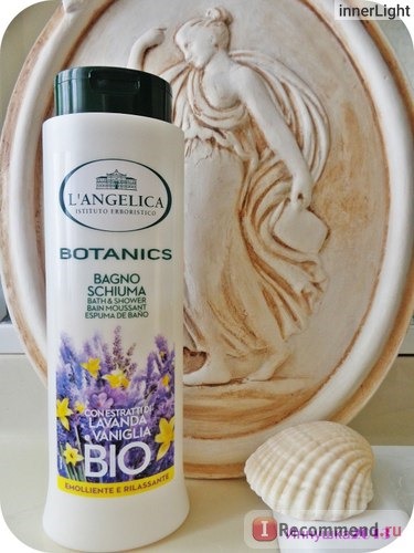 Пена для ванны Istituto Erboristico L'Angelica Bath&Shower. BIO. Lavender and vanilla. фото