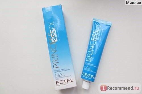Внешний вид крем-краски для волос Estel S-OS специальная осветляющая серия