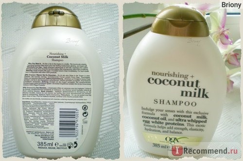 Шампунь OGX Organix Nourishing Coconut Milk Shampoo фото