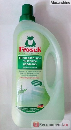 Универсальное чистящее средство Frosch фото