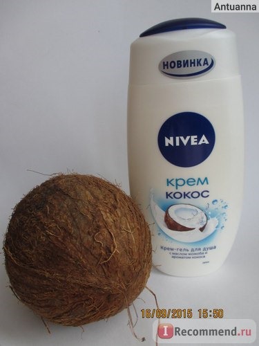 Крем-гель для душа NIVEA Крем Кокос фото