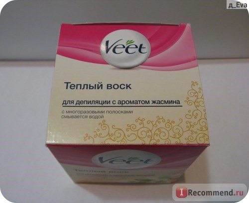 Теплый воск Veet Salon с ароматом жасмина фото