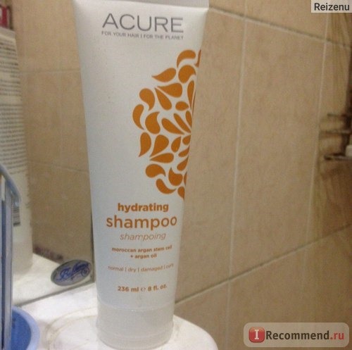 Шампунь Acure Organics Shampoo, Moroccan Argan Stem Cell + Argan Oil фото