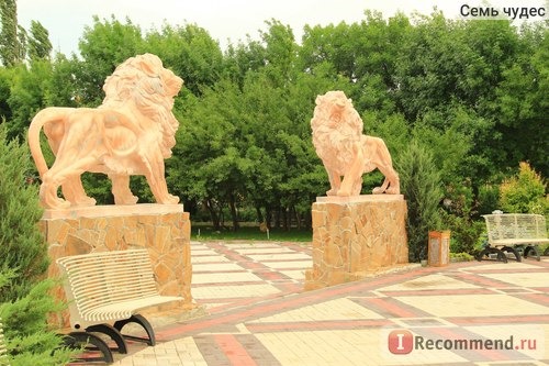 Крым, Белогорск, парк львов 