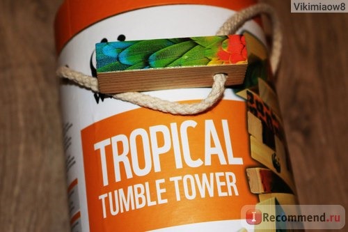 Настольная игра WWF TROPICAL TUMBLE TOWER фото