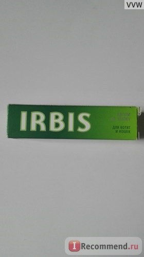 Капли от блох и клещей Irbis на холку фото