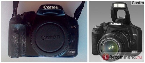 Canon EOS 450 D фото