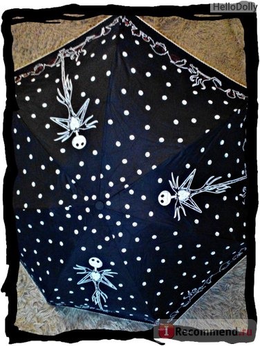 Зонт Sponsa 2010 женский 5 сложений механический рисунок 