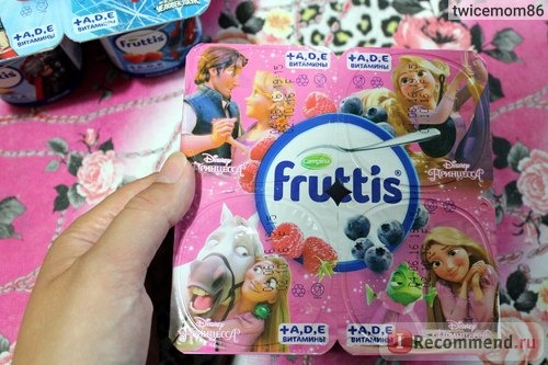 Йогурт Campina Fruttis фото