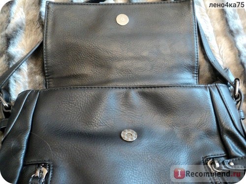Сумка Aliexpress REALER brand 2016 new women handbag small shoulder messenger bags solid flap bag high quality PU tote bag фото