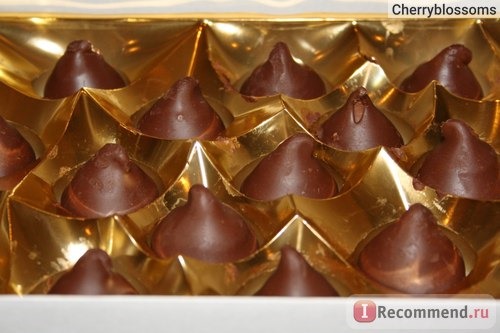 Шоколадные конфеты Сладко Перезвон с ореховой начинкой фото