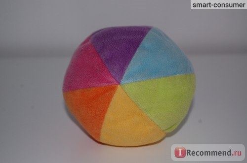 Цветной мягкий детский мяч Ikea Икеа