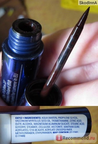 Подводка для глаз Lumene Blueberry Liquid Eyeliner фото