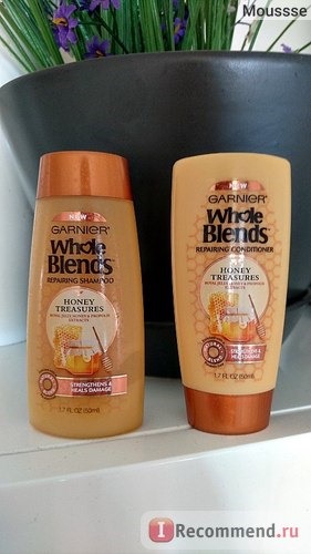 Кондиционер для волос Garnier Whole Blends Honey Treasures Repairing Conditioner фото