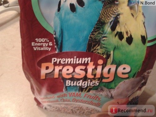 Корм для птиц Versele-Laga Prestige Premium Budgies (Престиж Премиум) для волнистых попугаев фото